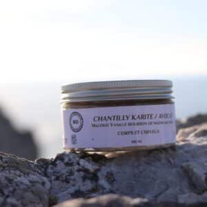 Chantilly Karité Macérât Vanille Bourbon de Madagascar BIO visage corps et cheveux