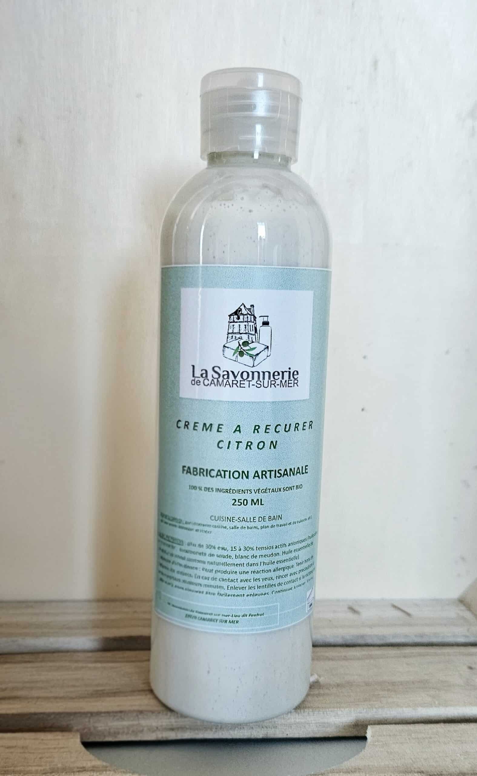 Crème à récurer au citron 250ml