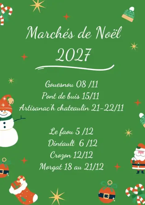 Liste des marchés de Noël 2026